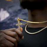 Simple Cross Pendant Necklace ZUU KING