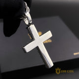 Solid  Cz Cross Pendant ZUU KING