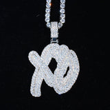 18k Gold Xo Pendant ZUU KING