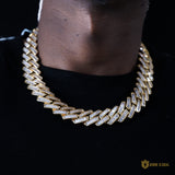 19mm French Creative Cuban Chain In 18k Gold ZUU KING