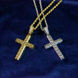 2022 New Iced Cross Pendant ZUU KING