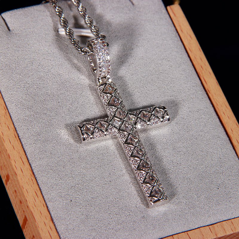 2022 New Iced Cross Pendant ZUU KING