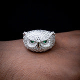 2022 New Iced Owl Ring ZUU KING