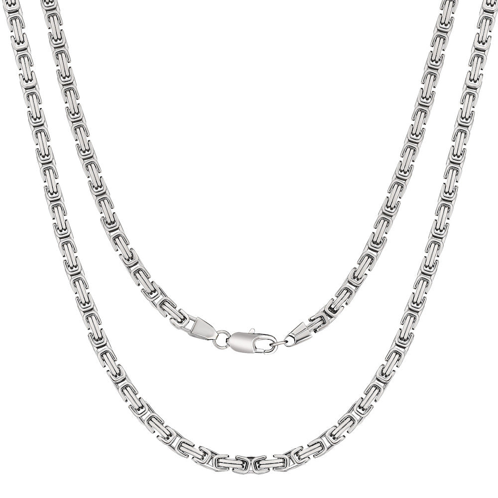 5mm Byzantine Chain Necklace ZUU KING