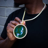 3d Custom Circle Picture Pendant ZUU KING