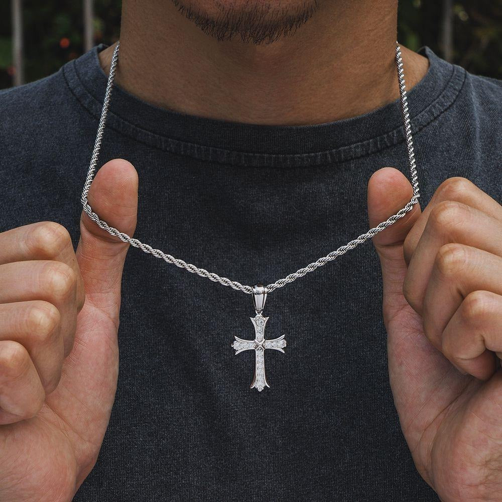 Retro Cross Pendant Necklace ZUU KING