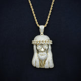 Iced Large Jesus Pendant ZUU KING