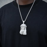 Iced Large Jesus Pendant ZUU KING