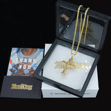 Jesus Baguette Cross Pendant ZUU KING