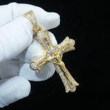 Jesus Baguette Cross Pendant ZUU KING