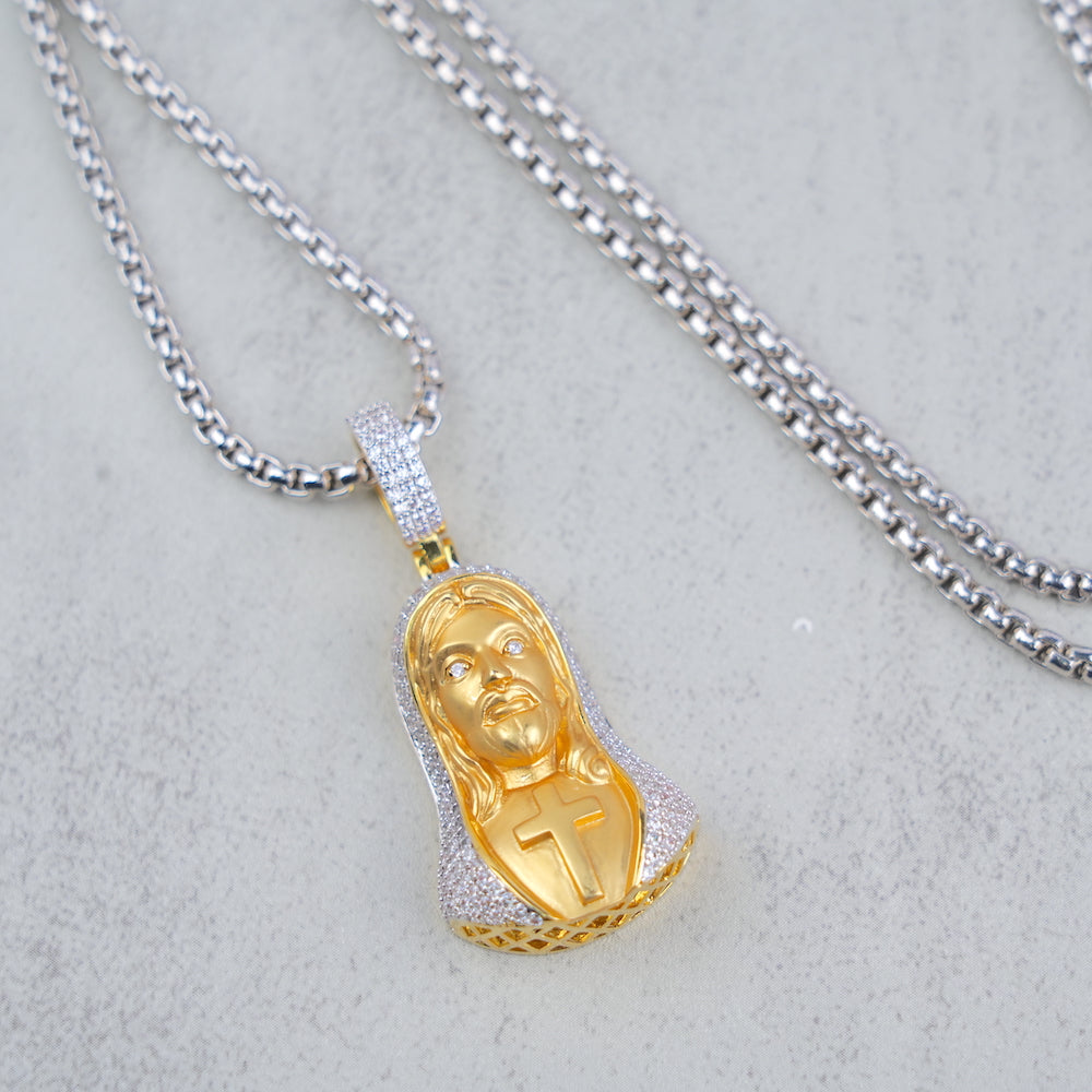 Jesus Head Pendant ZUU KING