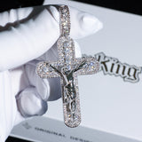 Iced Aaa Cz Jesus Cross Pendant ZUU KING