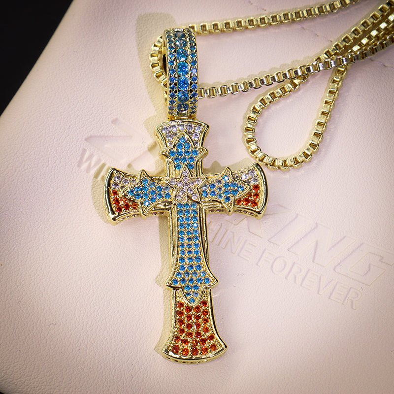 Colored Cross Pendant ZUU KING