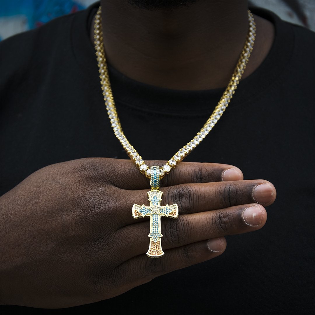 Colored Cross Pendant ZUU KING