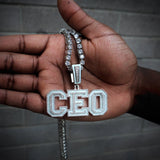 Custom Letters Glow In The Dark Pendant ZUU KING