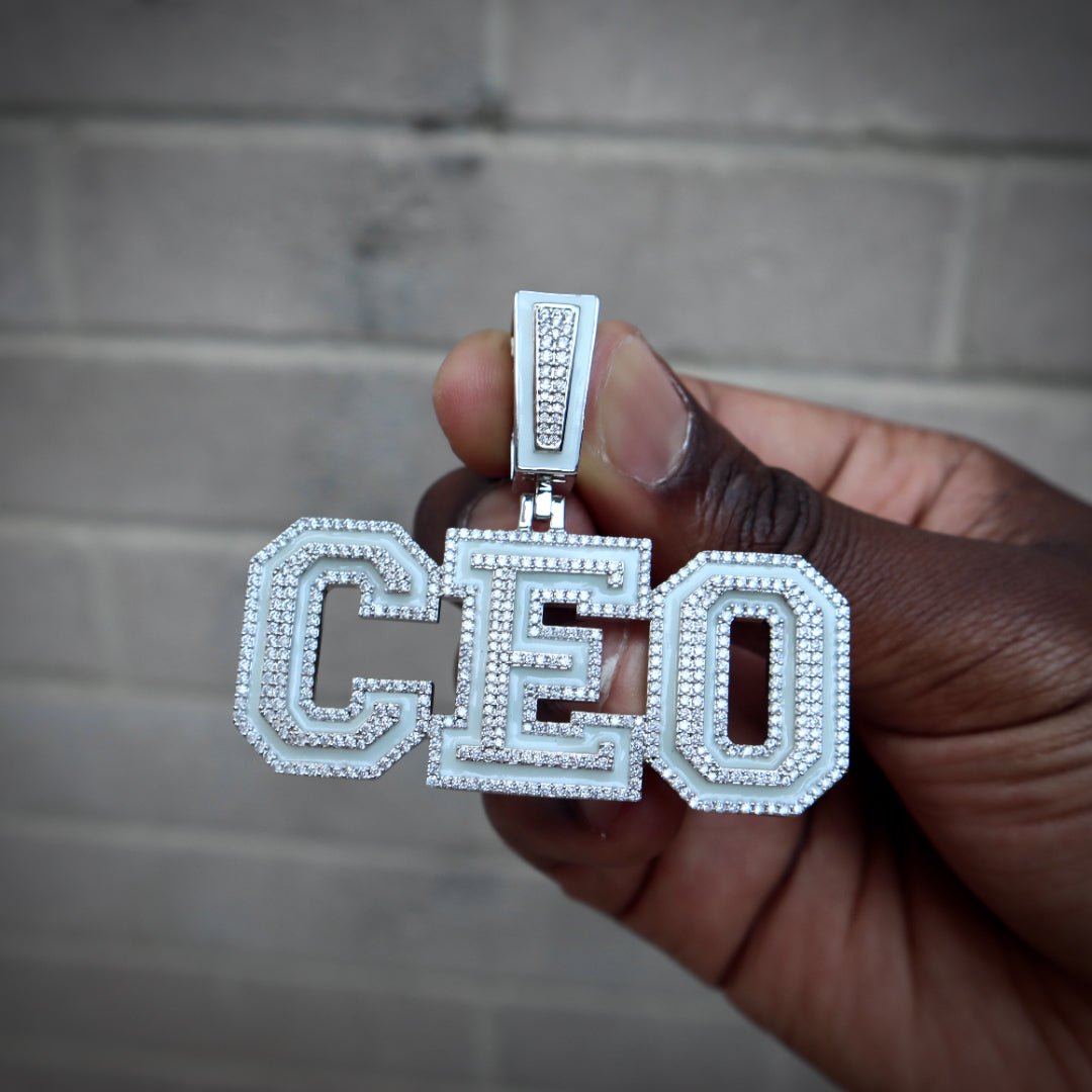 Custom Letters Glow In The Dark Pendant ZUU KING