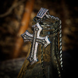 Iced 3d Solid Cross Pendant ZUU KING