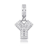 Iced Aaa Cz 26 Letter Pendant ZUU KING