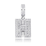 Iced Aaa Cz 26 Letter Pendant ZUU KING