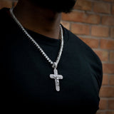 Iced Aaa Cz Jesus Cross Pendant ZUU KING