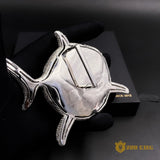Iced Big Shark Pendant ZUU KING