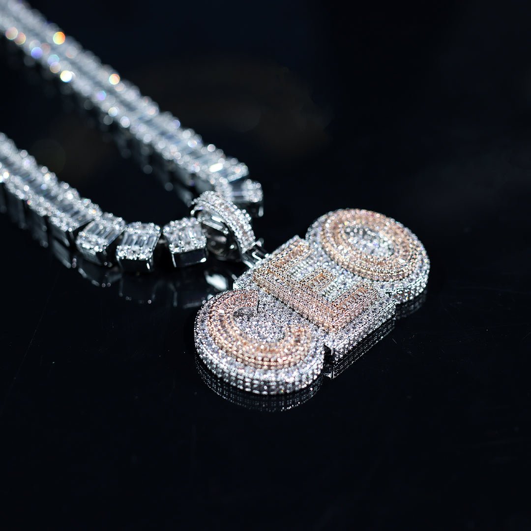 Iced Ceo Baguette Pendant ZUU KING