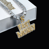 Iced Fast Money Dollar Sign Pendant ZUU KING