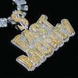 Iced Fast Money Dollar Sign Pendant ZUU KING