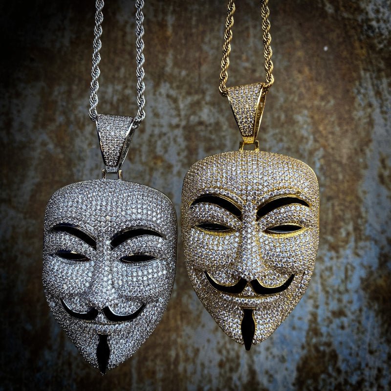 Iced Mask Pendant ZUU KING