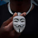 Iced Mask Pendant ZUU KING