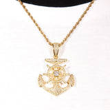 Iced Rudder Hip Hop Pendant ZUU KING