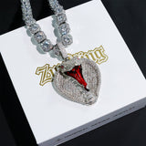 Iced Snake Pendant ZUU KING