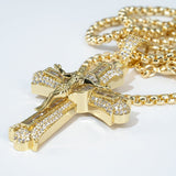 Jesus Baguette Cross Pendant ZUU KING