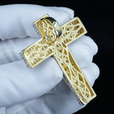 Jesus Crucifix Baguette Cross  Pendant ZUU KING