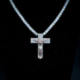 Jesus Crucifix Baguette Cross  Pendant ZUU KING