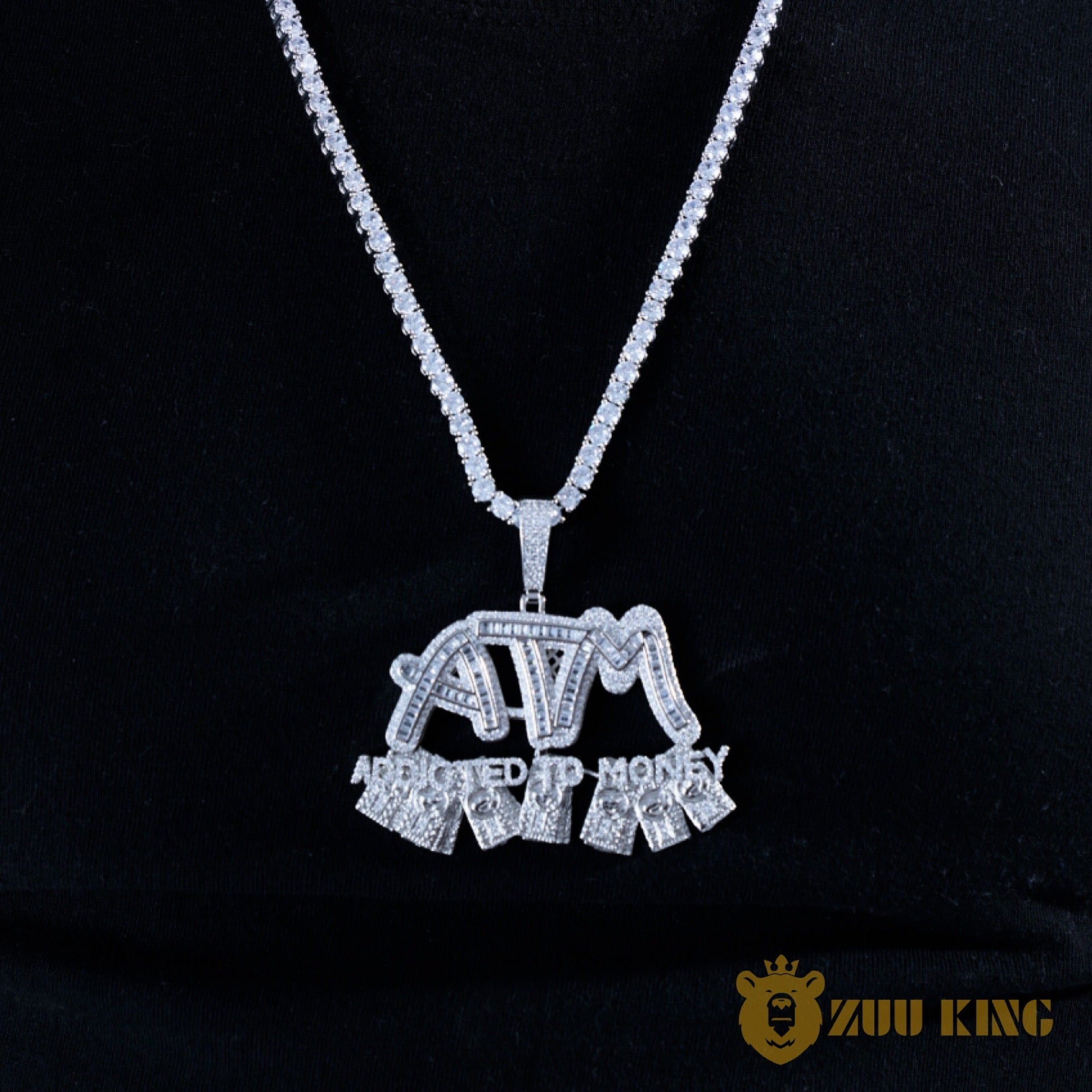 New Atm Iced Pendant ZUU KING