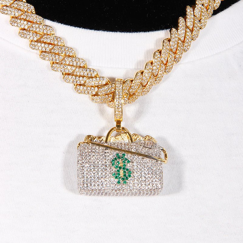 Portable Cash Box Hip Hop Pendant ZUU KING